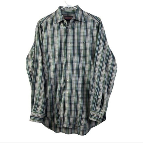Vineyard Vines Men Casual Shirt Buttons Down Plaid Sz S - Picture 9 of 12